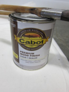 Cabot wood stain and finish