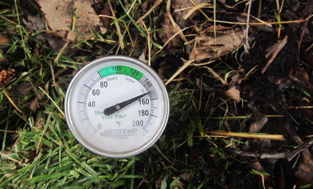 Getting Hot Compost to 150F Degrees | Alaska Urban Hippie